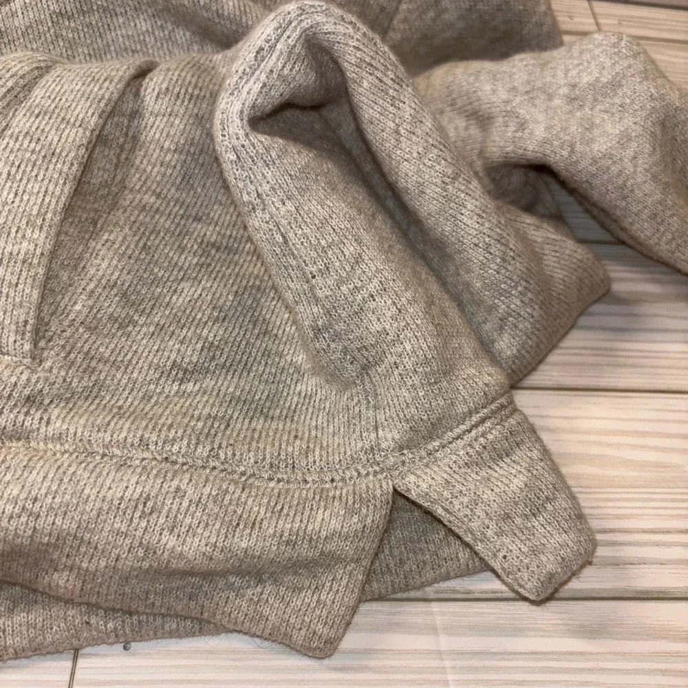 J. Crew Cowl Neck Gray Sweatshirt